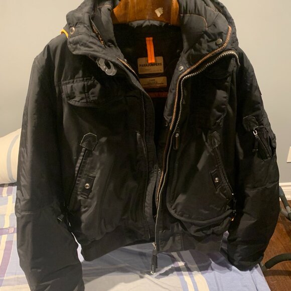 Parajumpers Gobi Down-Filled Hooded Bomber Jacket (Size XL) - Picture 2 of 11